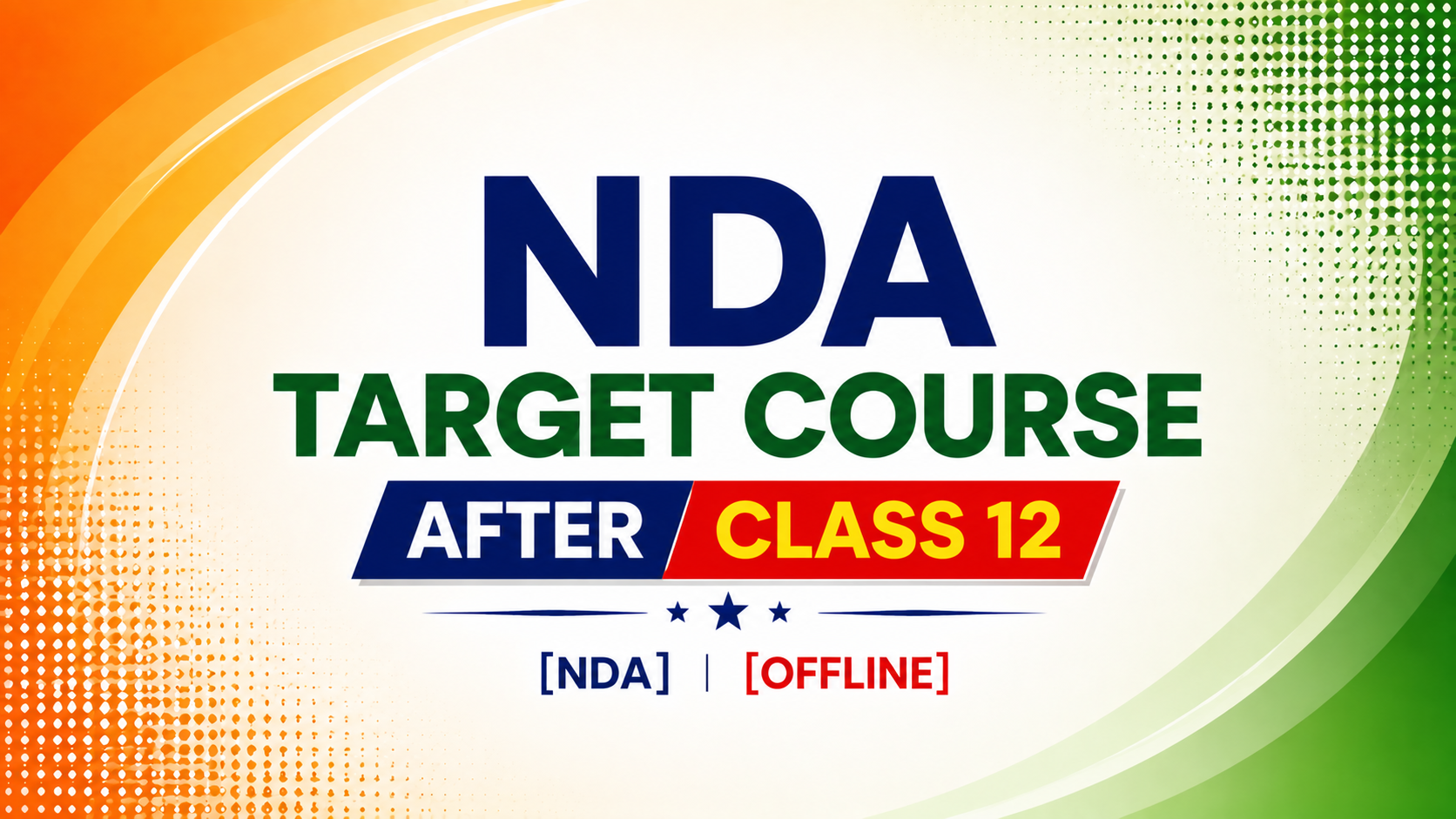 NDA Target Course after Class 12